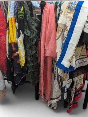Fashion Scarves Lot Of 15 Scarves